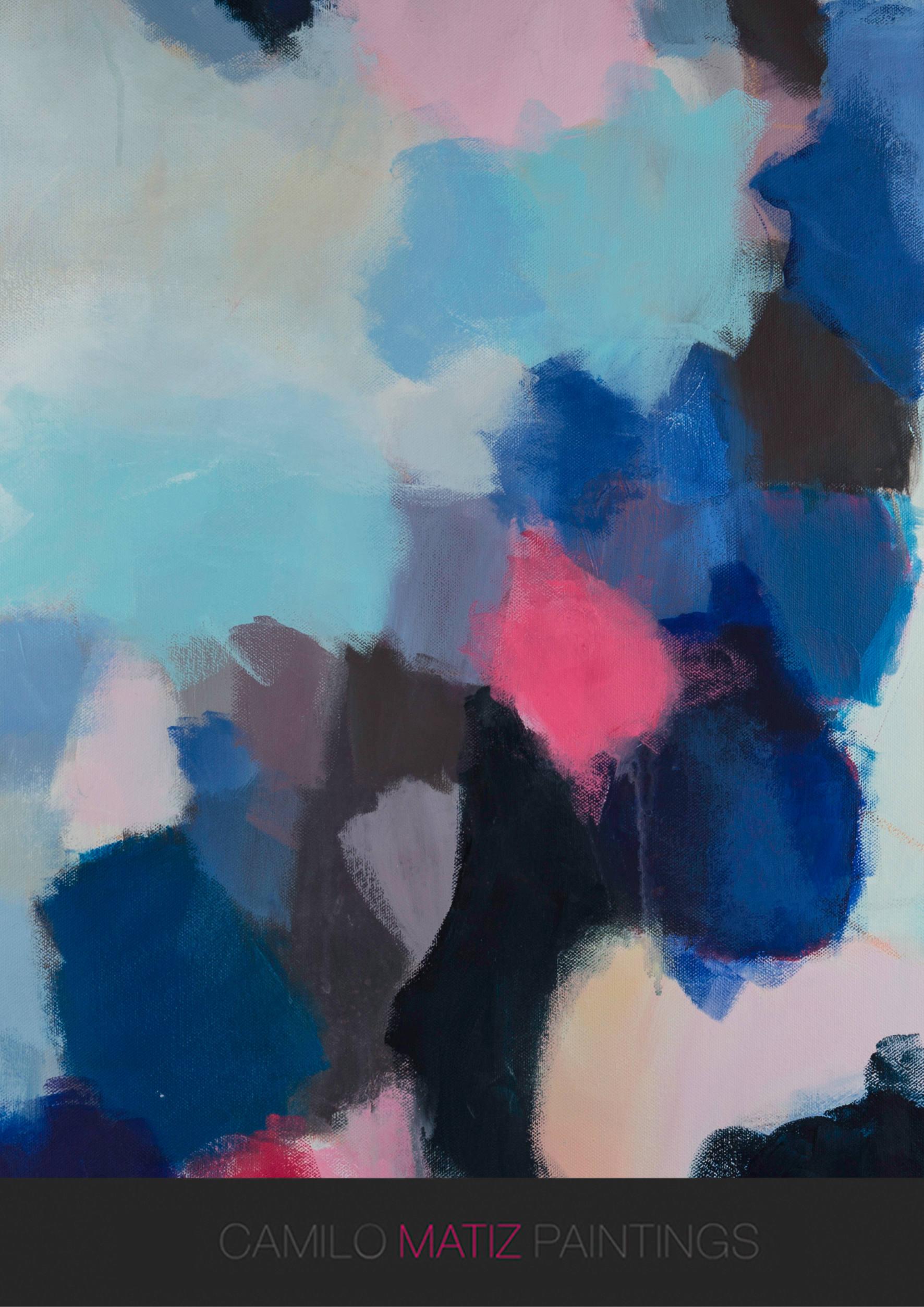 Abstract Art Print, Extra Large Wall Art, Abstract painting, Bedroom wall art, Print on Canvas, Living room decor by Camilo Mattis - camilomattis.com