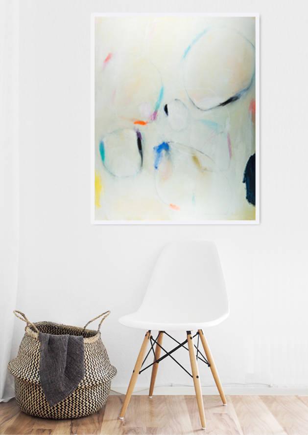 Beige wall print, wall art print extra large wall art, Light colors print, Large wall art print for entryway decor - camilomattis.com