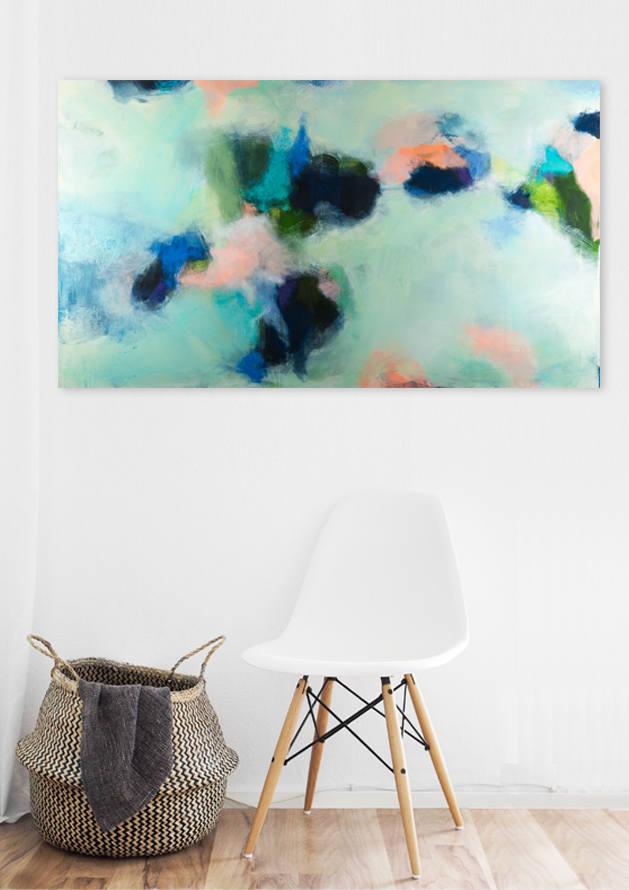 Abstract art print, large abstract painting, Acrylic Painting, Modern Art, Fine Art print by Camilo Mattis - camilomattis.com
