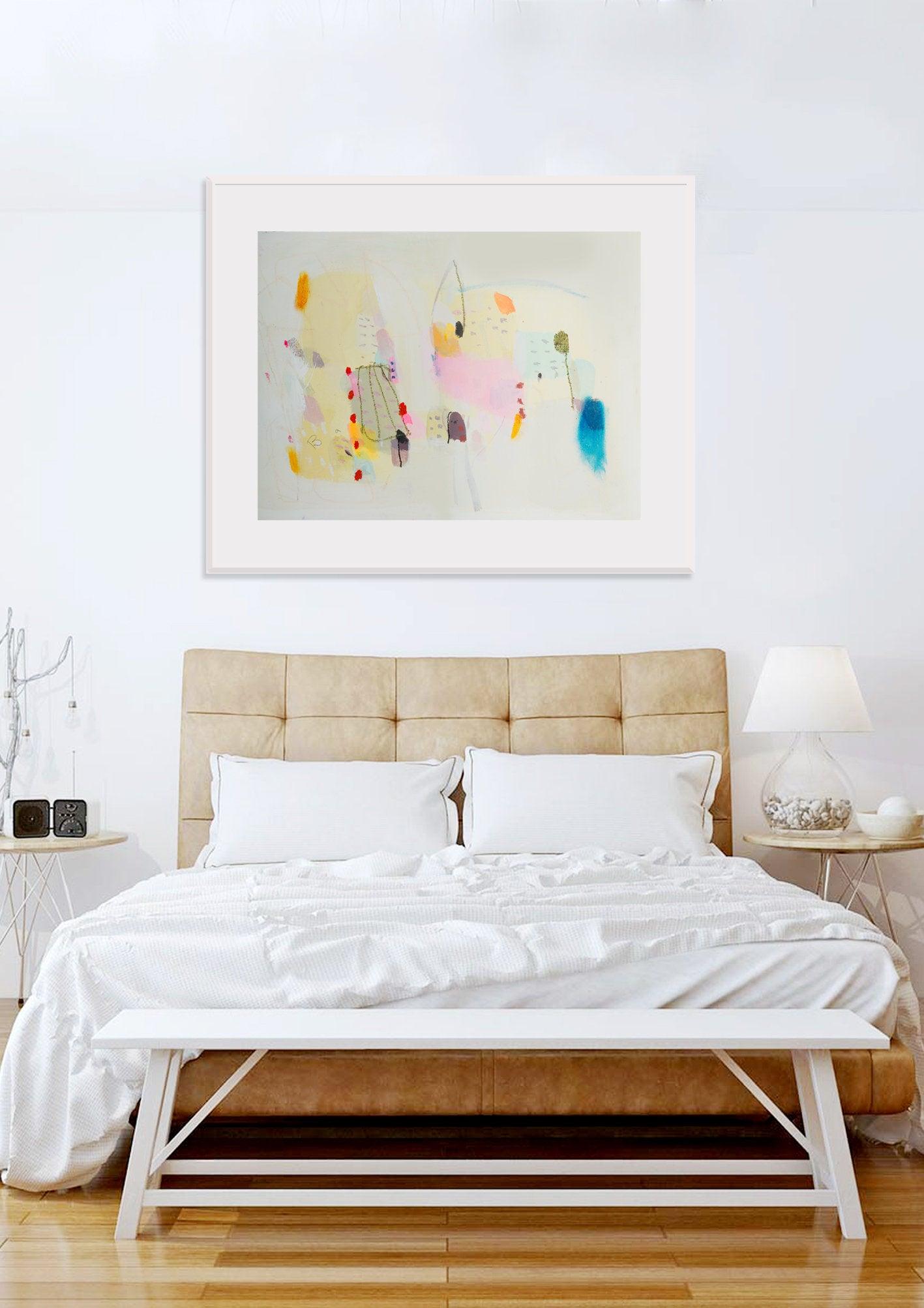 watercolor paint, abstract painting, extra large wall art, minimalist art, canvas print by Camilo Mattis - camilomattis.com