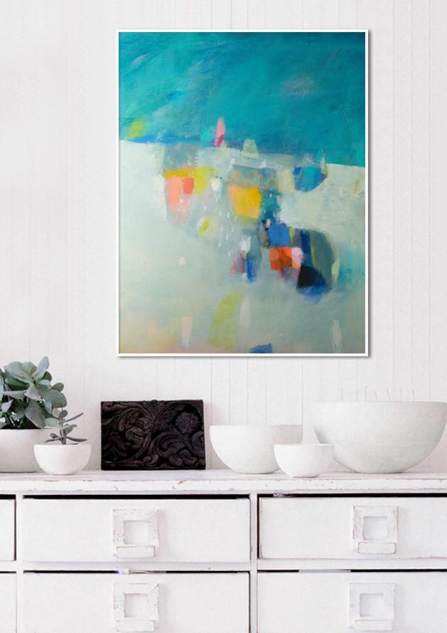 Abstract art print gallery wall prints wall art ocean print by Camilo Mattis - camilomattis.com
