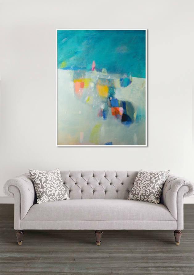 Abstract art print gallery wall prints wall art ocean print by Camilo Mattis - camilomattis.com