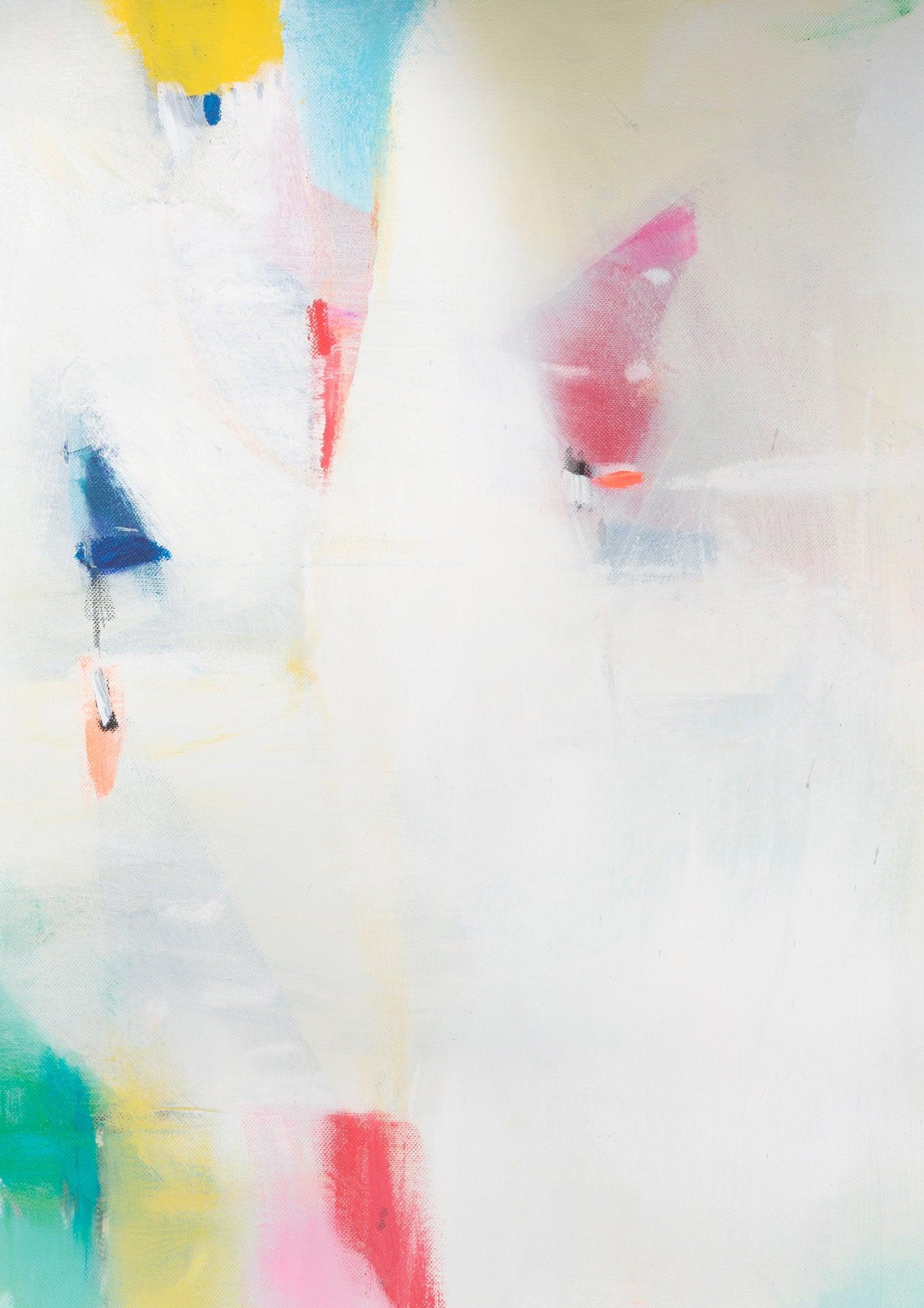 Abstract art print Large Wall Art pink abstract print minimalist wall art print gallery wall print by Camilo Mattis - camilomattis.com
