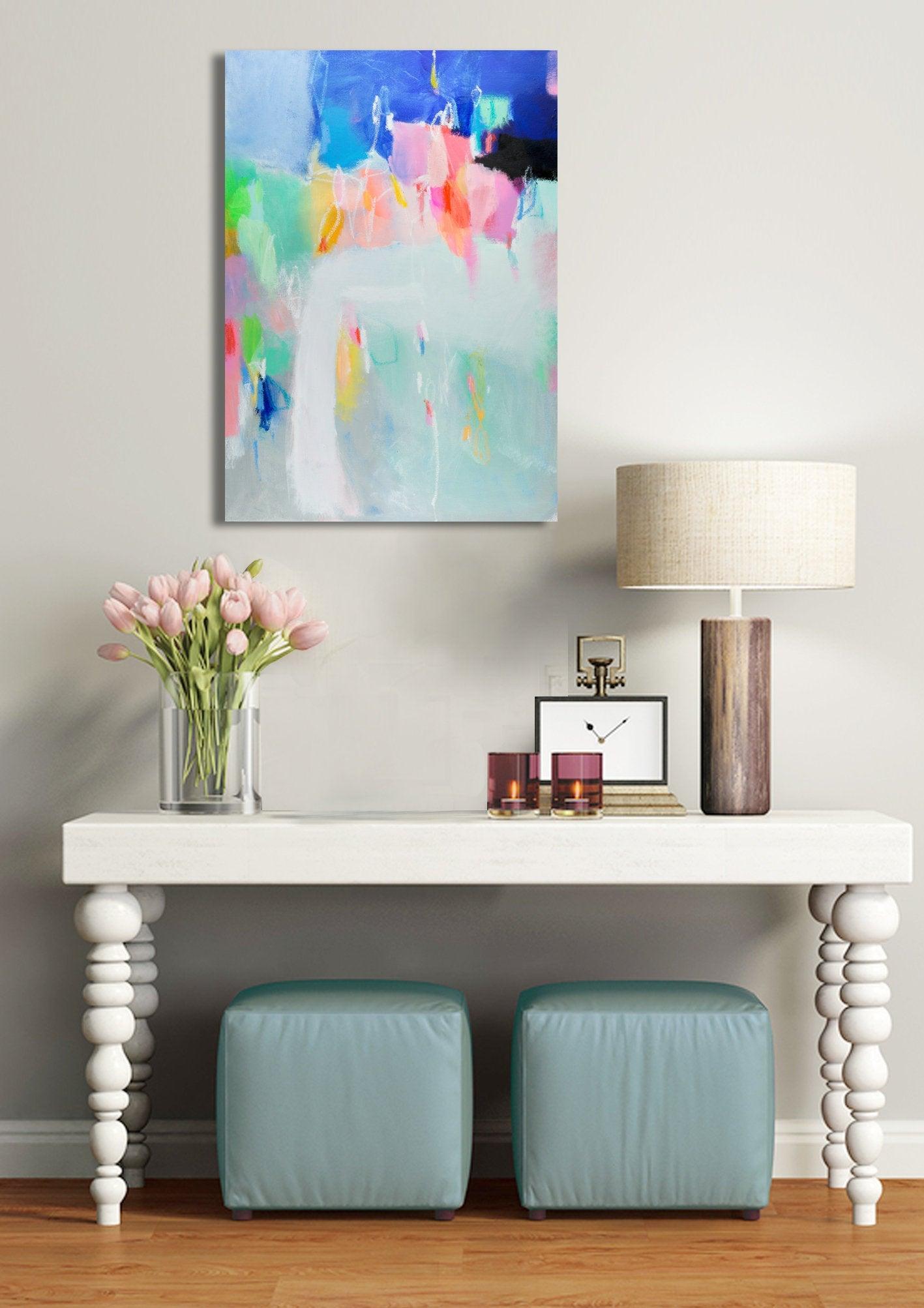 Extra large wall art abstract print, art print, gallery wall prints, bedroom wall art by Camilo Mattis - camilomattis.com