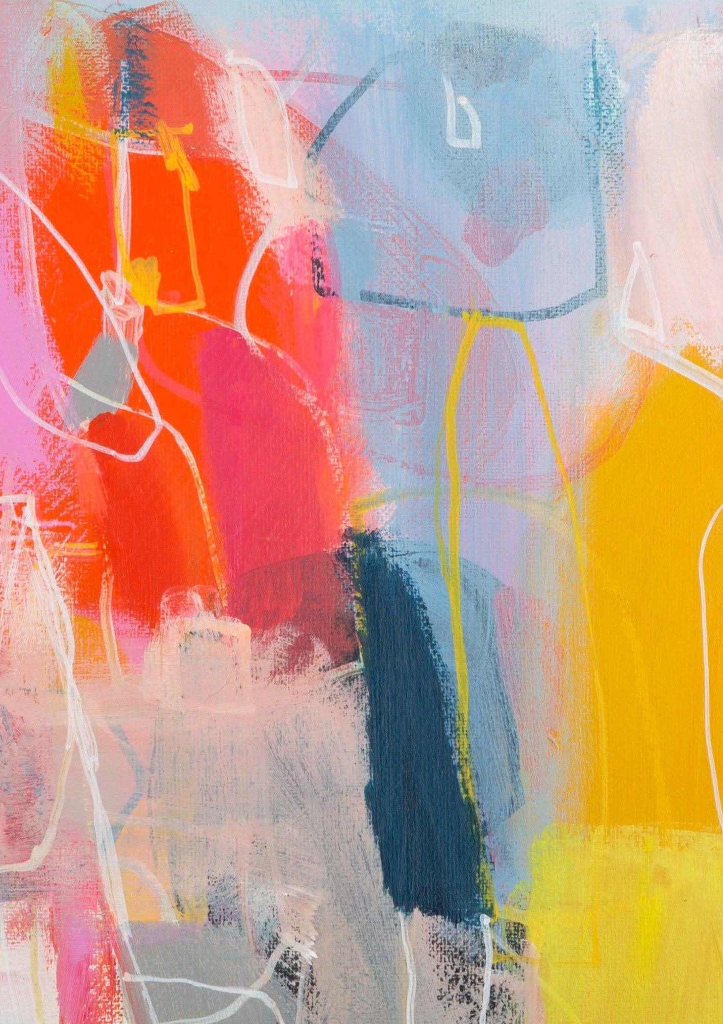 Abstract painting Original art, canvas art, Canvas painting, Colorful Abstract Art Acrylic painting by Camilo Mattis - camilomattis.com