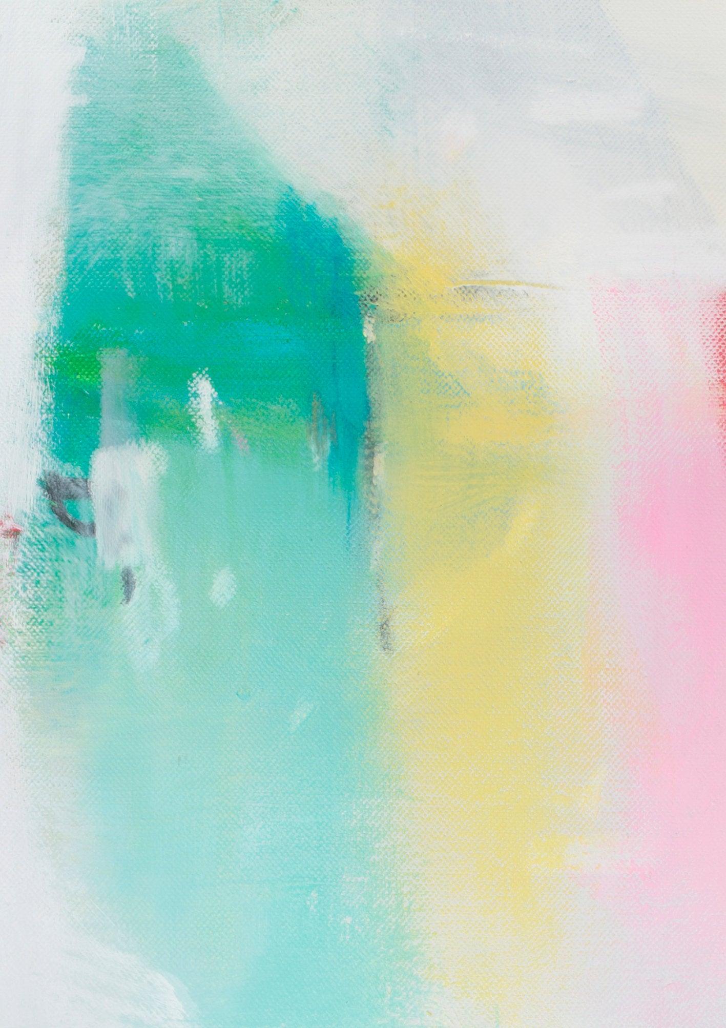 Abstract art print Large Wall Art pink abstract print minimalist wall art print gallery wall print by Camilo Mattis - camilomattis.com