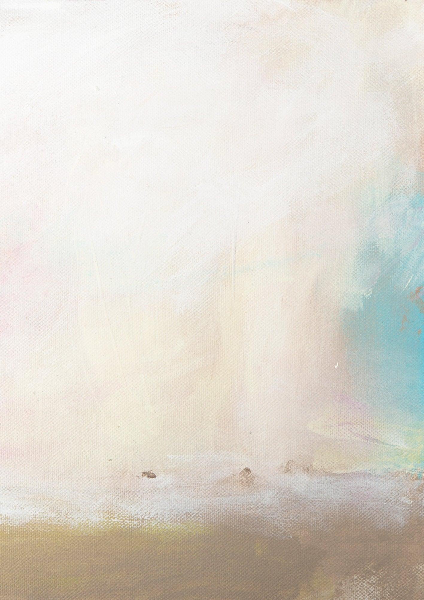 Set of 2 Abstract art abstract minimalist seascape painting canvas art wall art sea art by Camilo Mattis - camilomattis.com