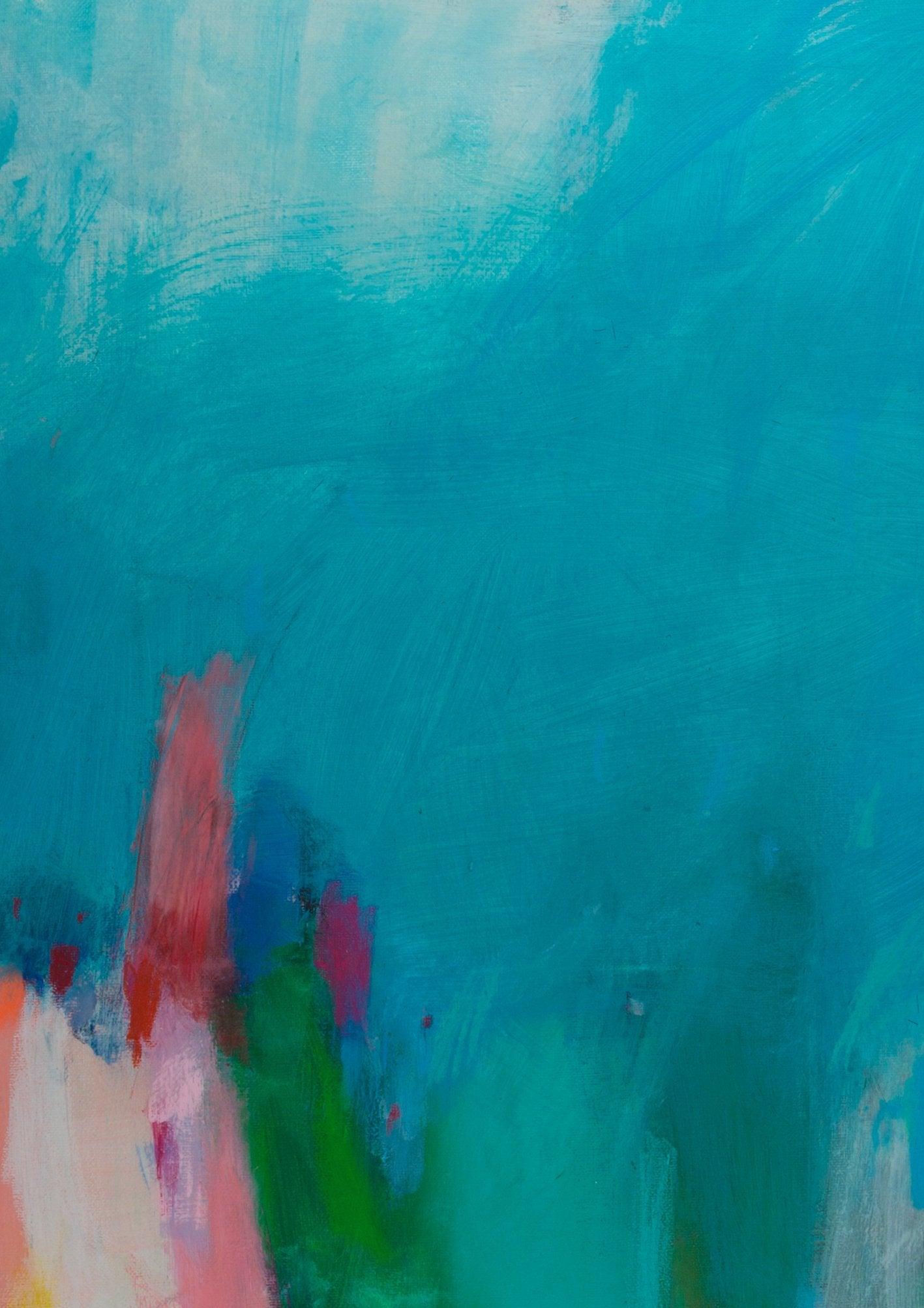 Soft pastel wall art, abstract painting giclee print, large fine art print, modern abstract art, acrylic art print, Camilo Mattis - camilomattis.com