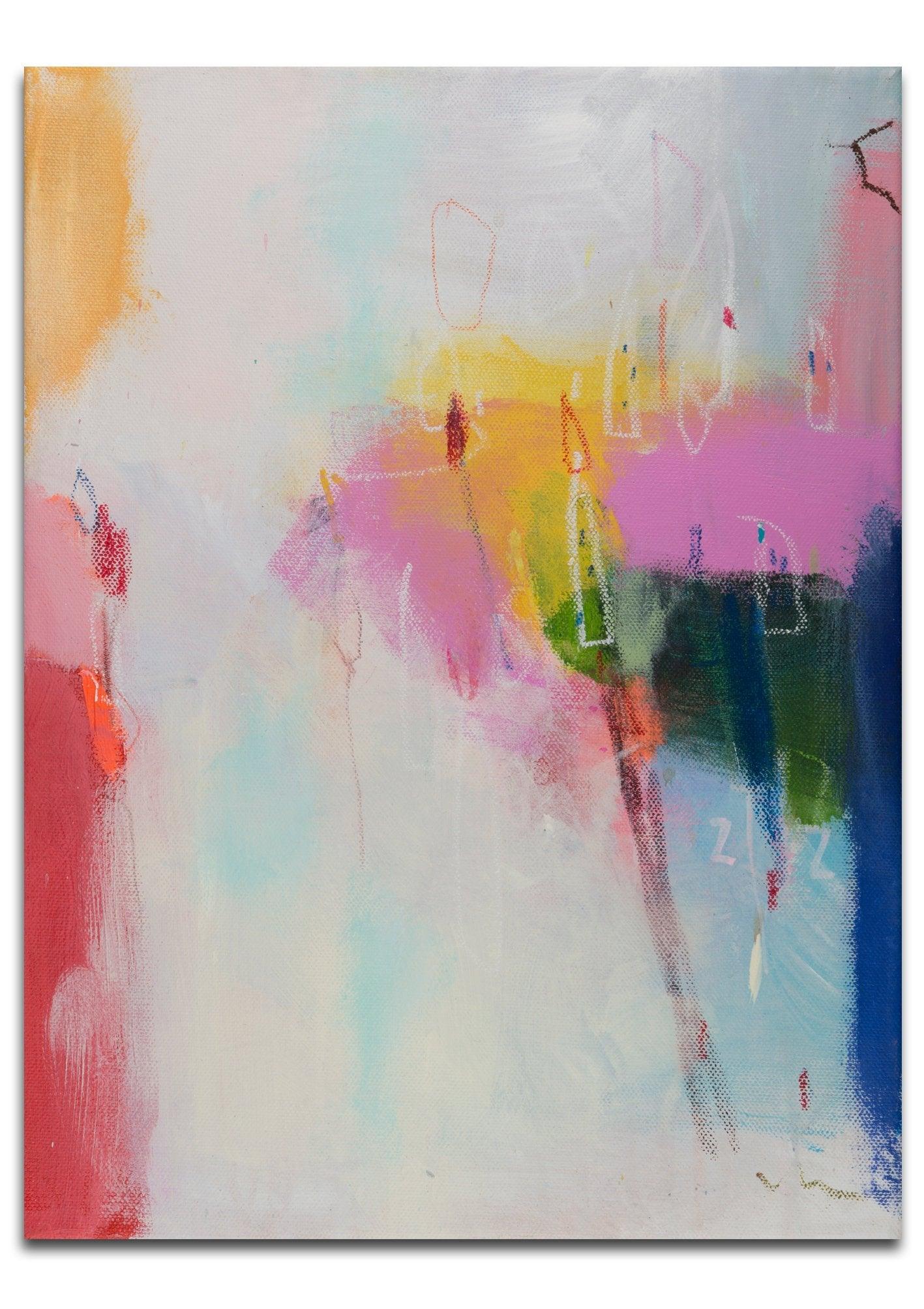 Abstract painting, original art, colorful painting, contemporary art, geometric art, by Camilo Mattis - camilomattis.com