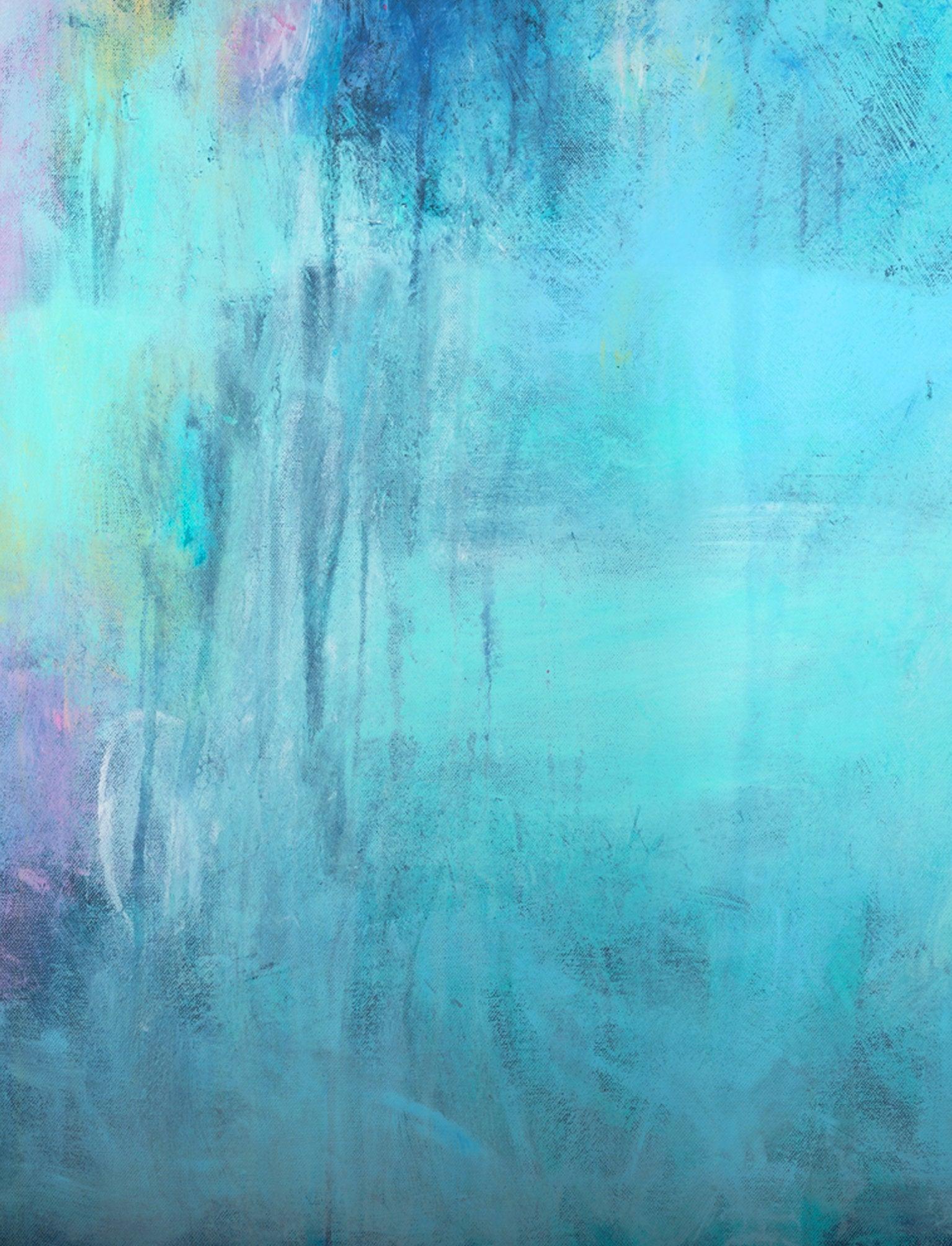Abstract Print, abstract painting, Teal And Blue, Architecture Art, Modern Art, Apartment Decor, Living Room Wall Art, Large Print - camilomattis.com