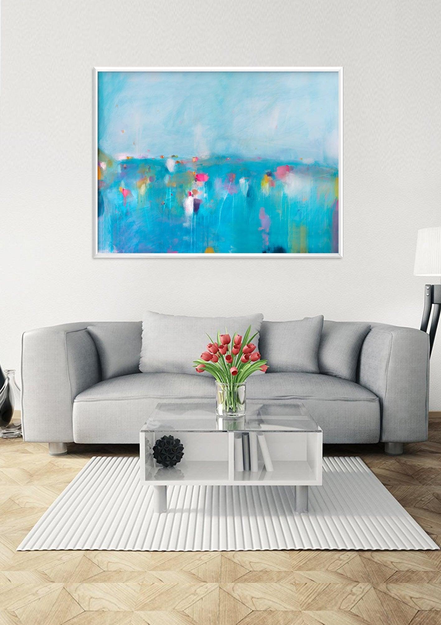 abstract art print ocean print coastal wall art art print nature wall art abstract painting nautical wall art by Camilo Mattti - camilomattis.com