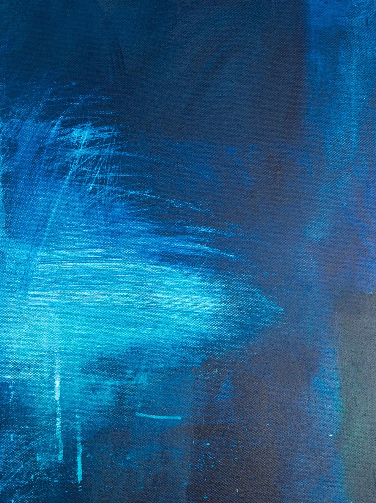 Navy Blue large wall art / Blue Modern Art / Contemporary Art / Large Blue Abstract Art / blue minimalist art - camilomattis.com