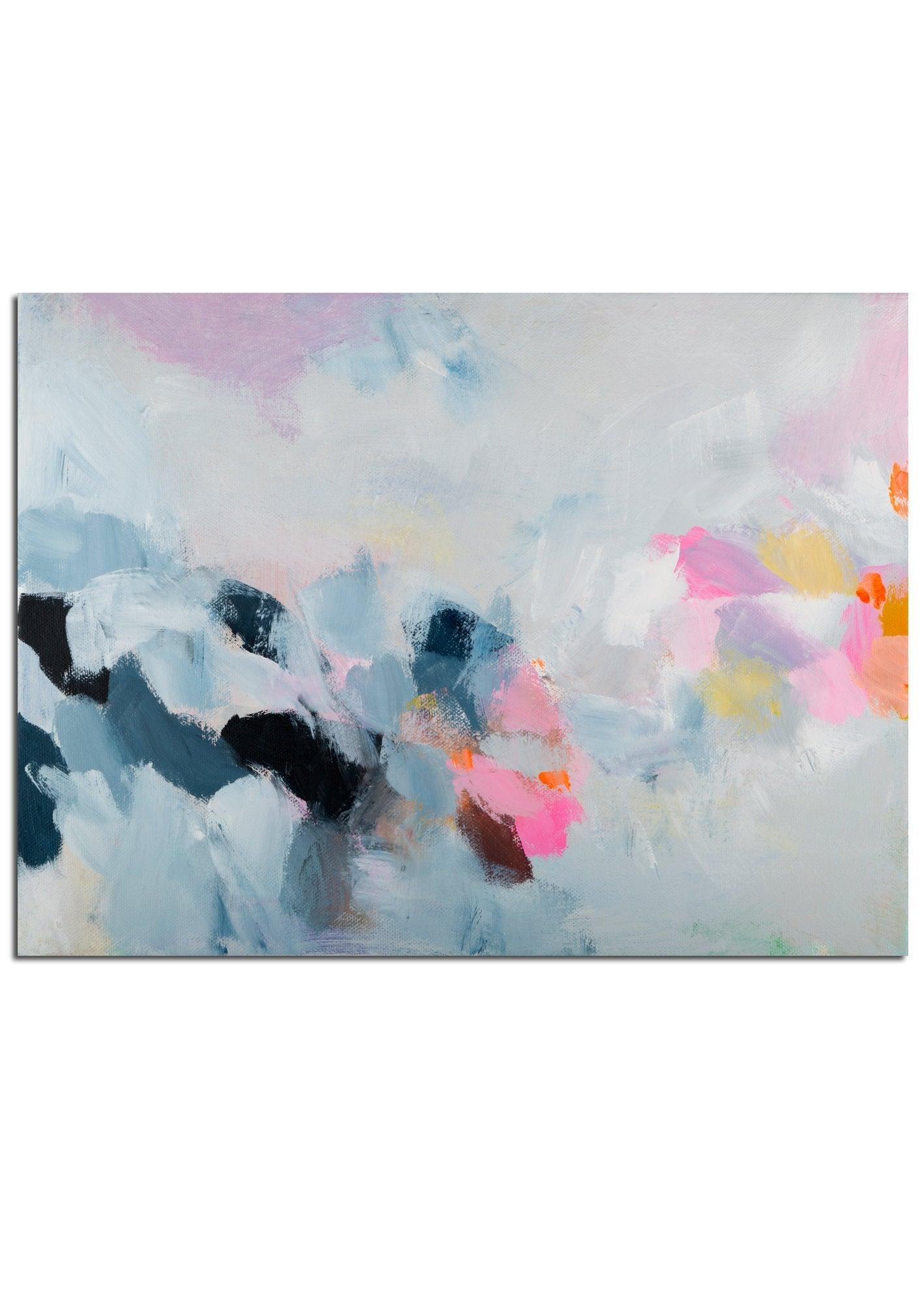 abstract painting, print abstract black and white art print abstract canvas art by Camilo Mattis - camilomattis.com