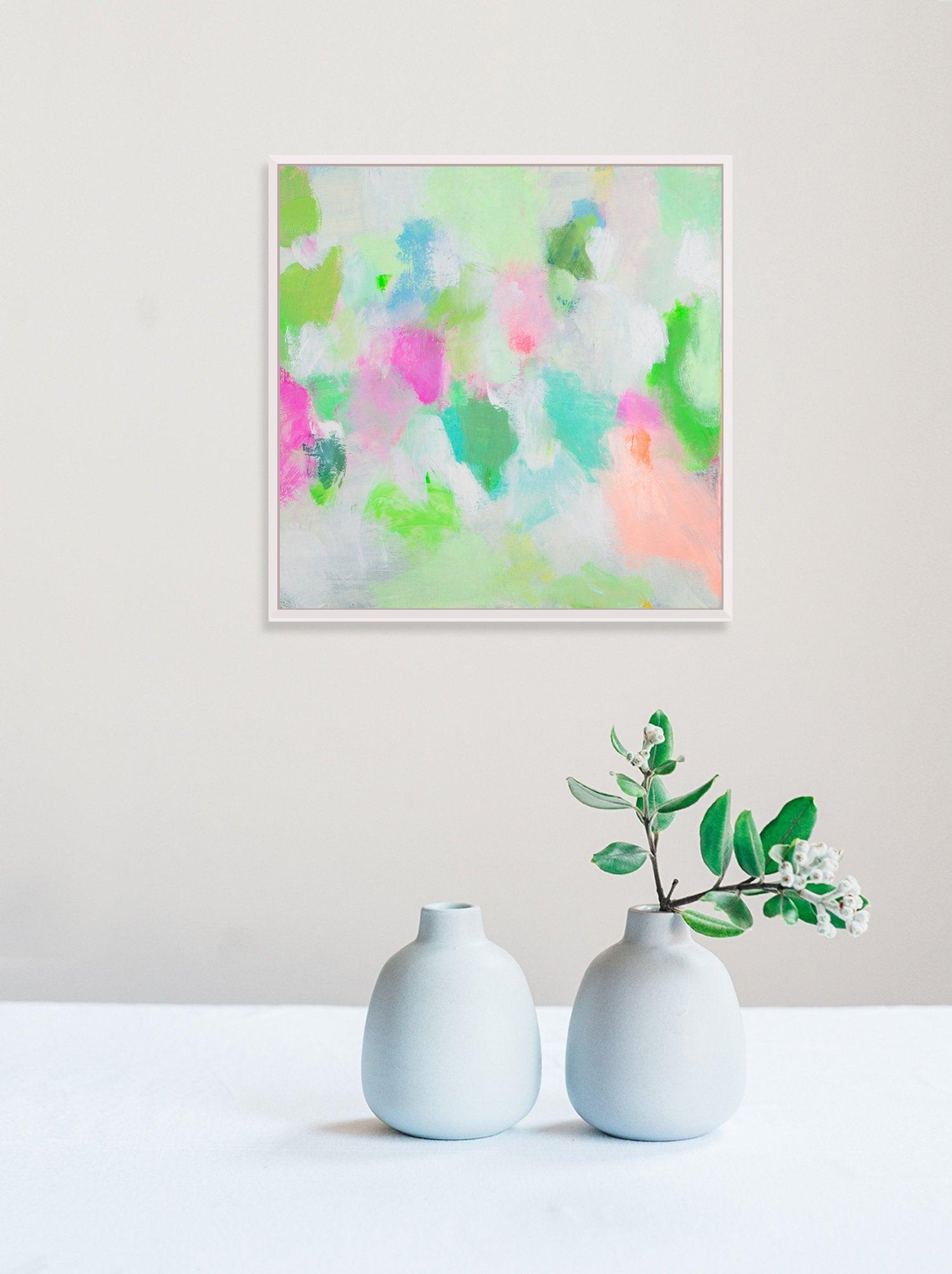 Canvas art abstract painting Original art, Canvas painting, Colorful Abstract Art Acrylic painting by Camilo Mattis - camilomattis.com
