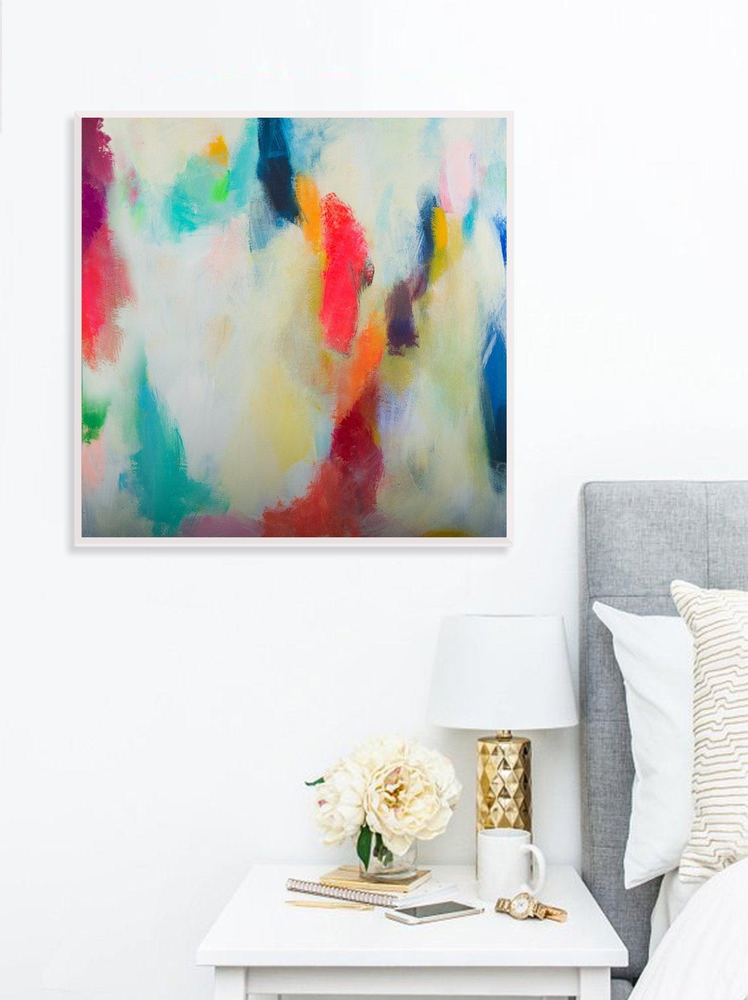 Abstract painting home decor wall art gallery wall canvas art acrylic painting modern wall decor by Camilo Matti - camilomattis.com