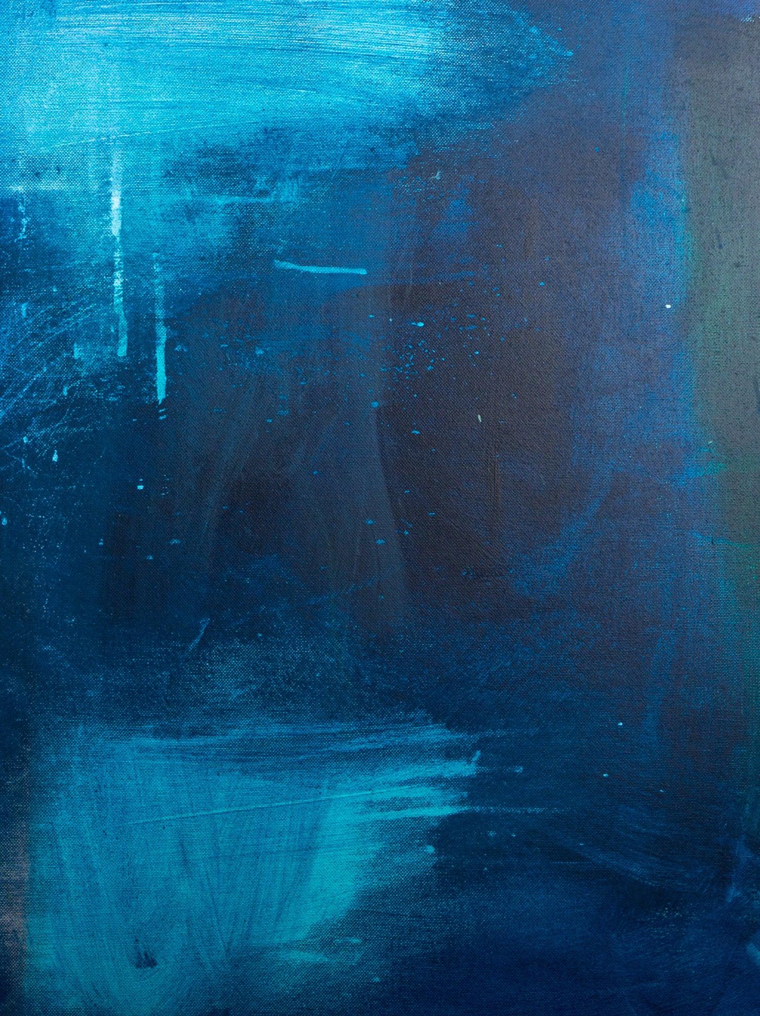 Navy Blue large wall art / Blue Modern Art / Contemporary Art / Large Blue Abstract Art / blue minimalist art - camilomattis.com