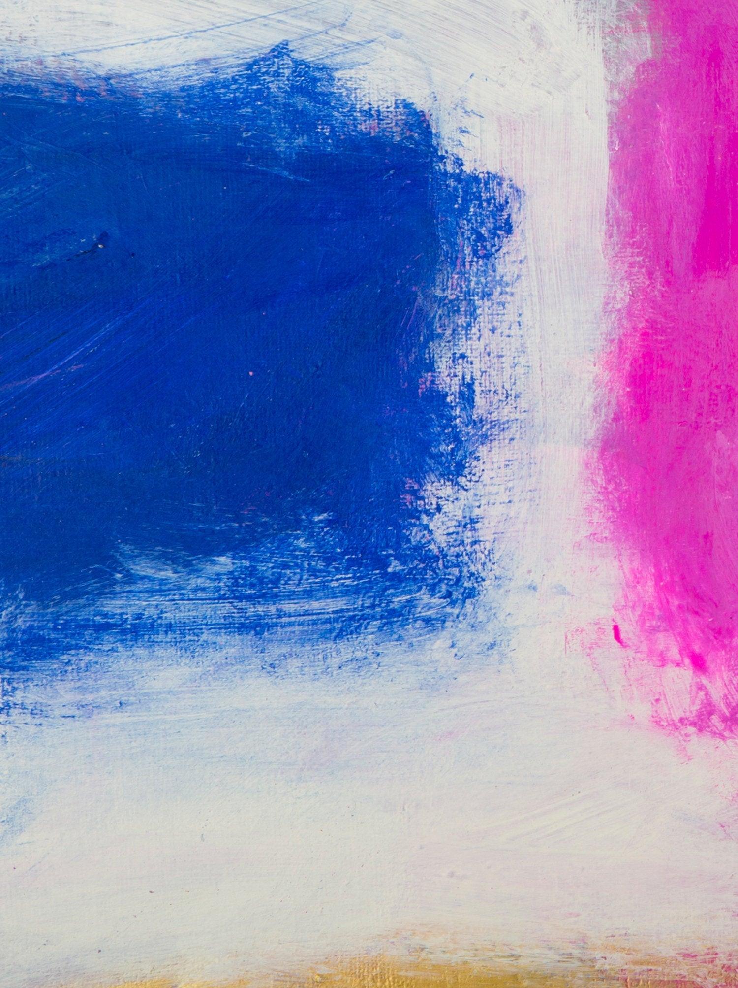 Pink abstract painting large Canvas original Painting pink and blue abstract Painting pink canvas painting large wall art - camilomattis.com
