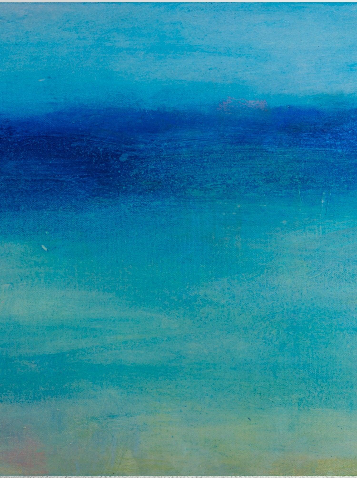 Blue abstract art Coastal wall decor beach wall decor ocean painting ocean decor nautical wall art by Camilo Mattis - camilomattis.com