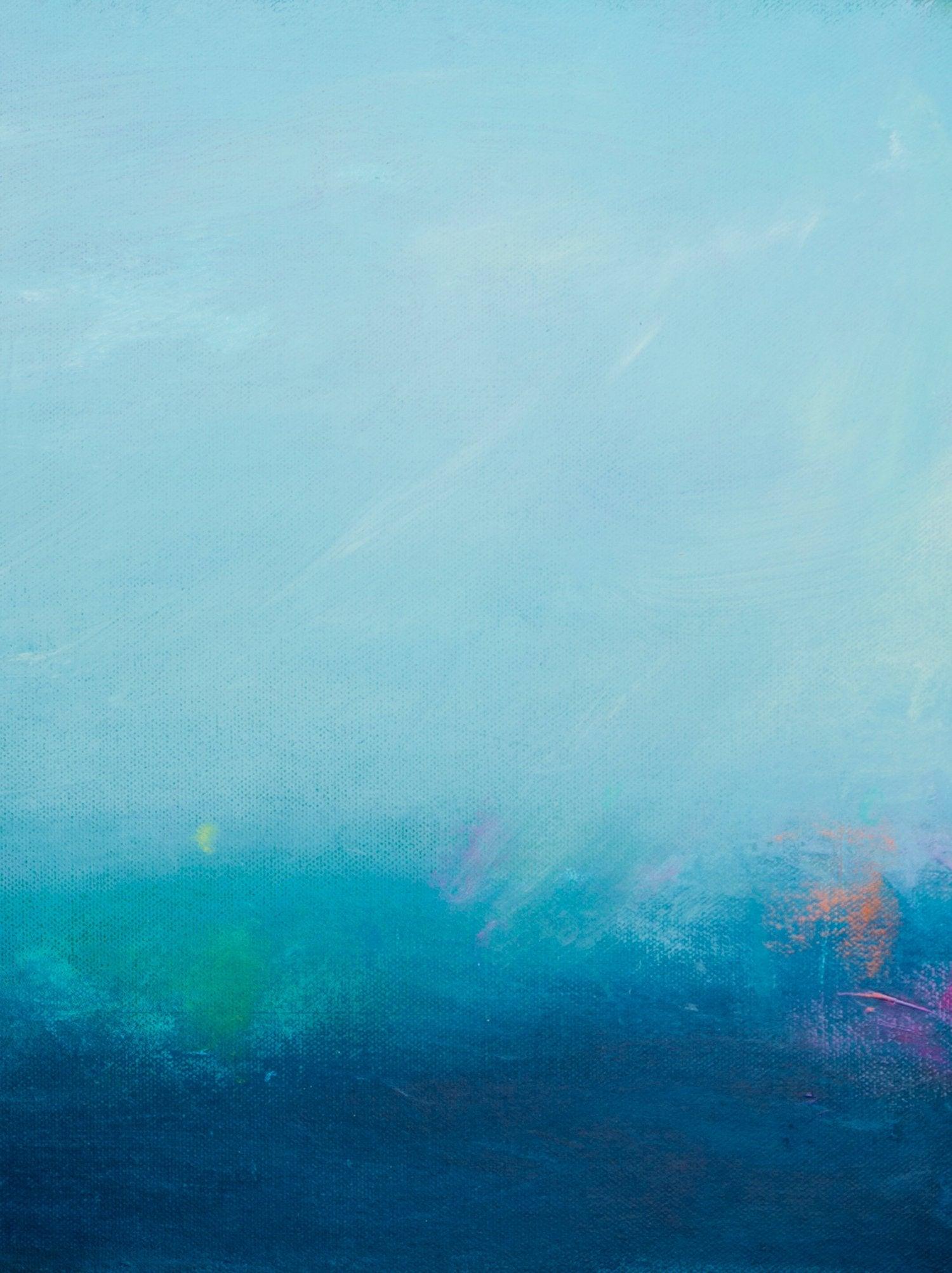 Coastal wall decor abstract painting beach wall decor ocean painting ocean decor nautical wall art by Camilo Mattis - camilomattis.com