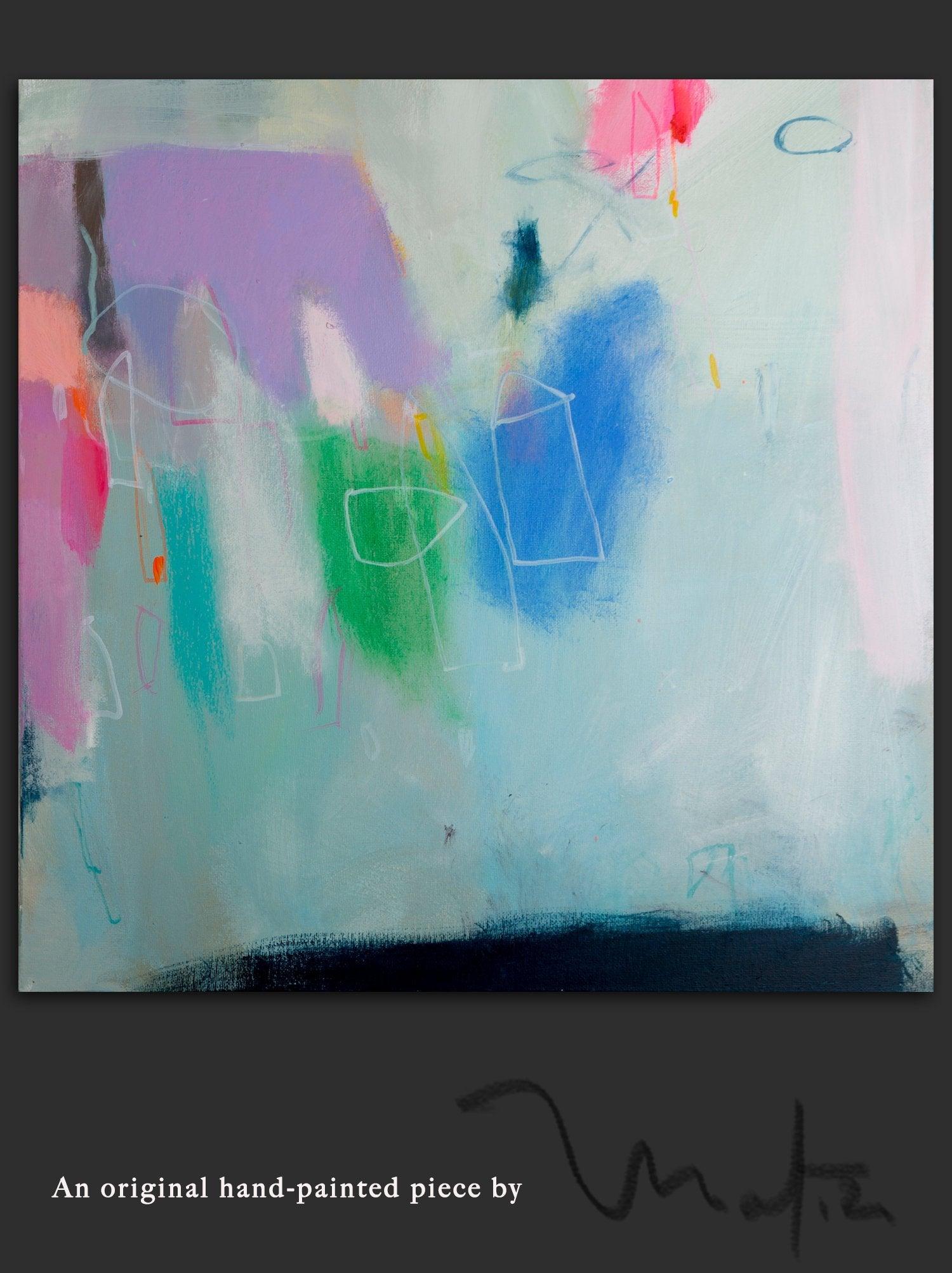 Colorful wall art set, abstract art set, modern art set, abstract painting original canvas art by Camilo Mattis - camilomattis.com