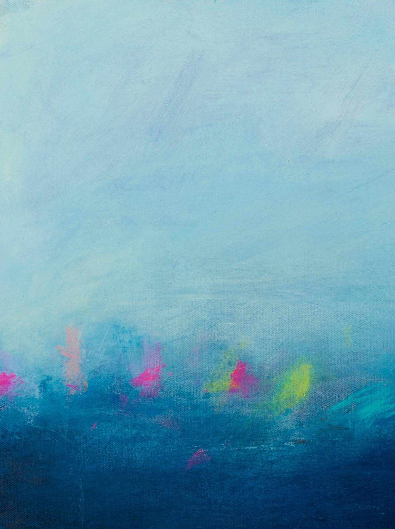 Coastal wall art wave painting ocean painting original seascape painting Camilo Mattis - camilomattis.com