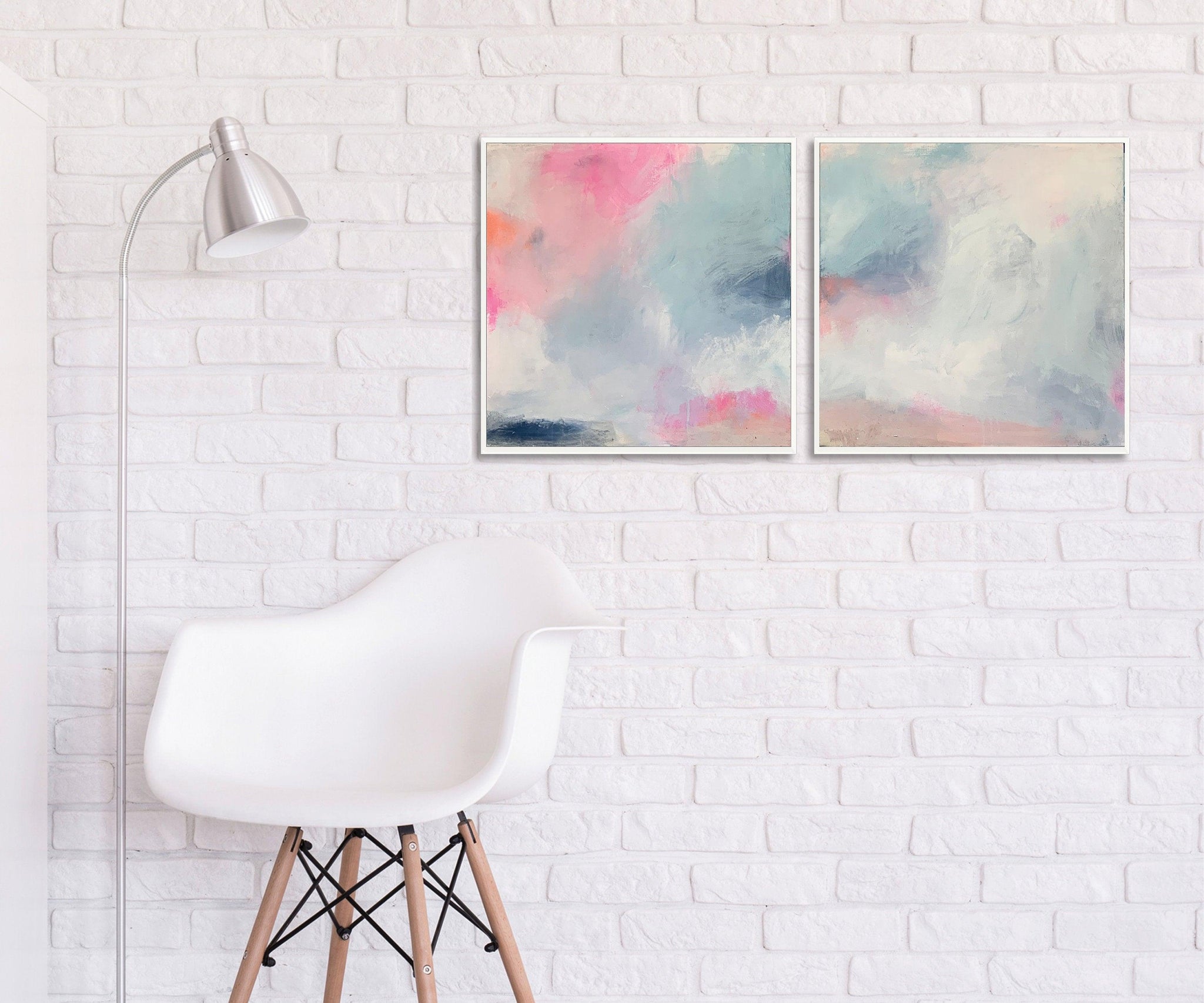 Modern art set, Colorful wall art set, abstract art set, abstract painting original canvas art by Camilo Mattis - camilomattis.com