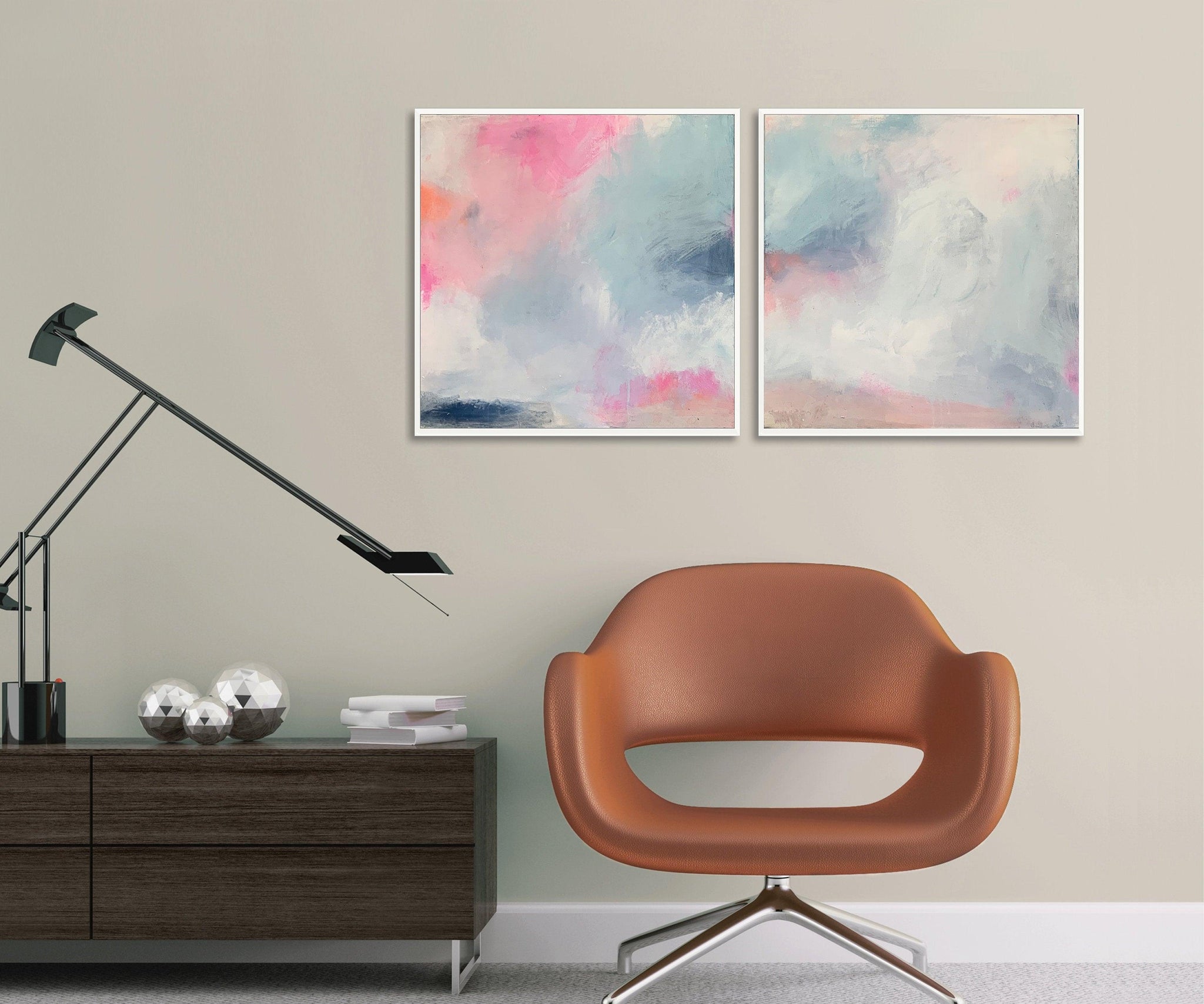 Modern art set, Colorful wall art set, abstract art set, abstract painting original canvas art by Camilo Mattis - camilomattis.com