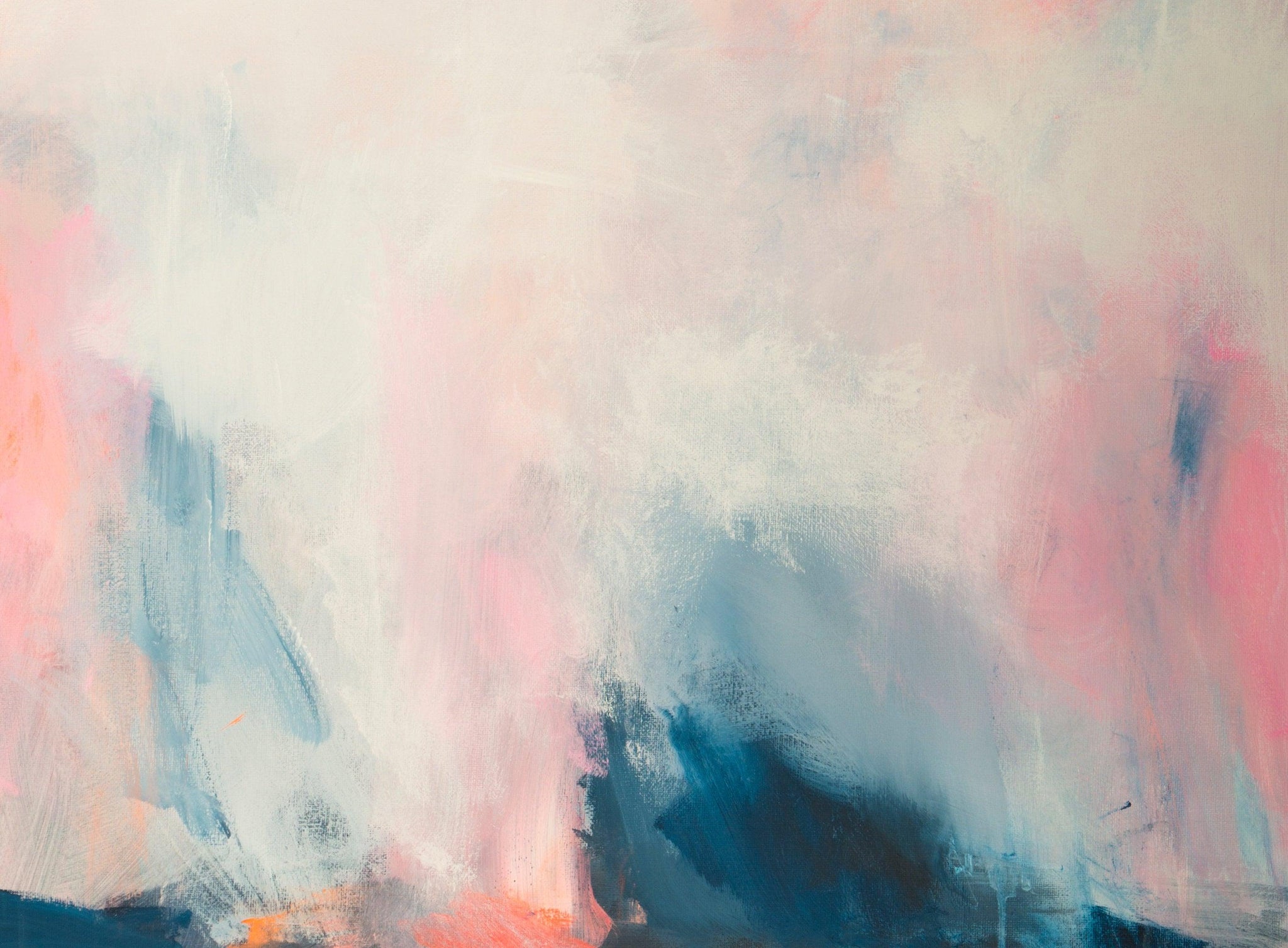 Pink and blue extra large wall art set, Modern Wall Art, Set of 2 Prints, Bedroom Decor, Zen Wall Art, Abstract Wall Art by Camilo Mattis - camilomattis.com