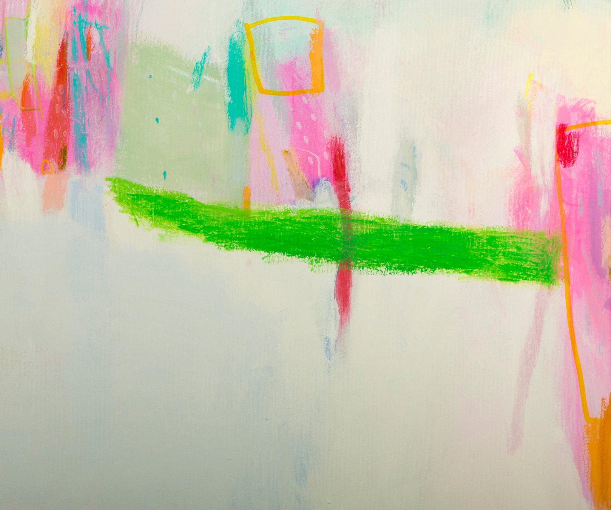 Pink minimalist print abstract wall art, modern landscape print art extra large wall art by Camilo Mattis - camilomattis.com