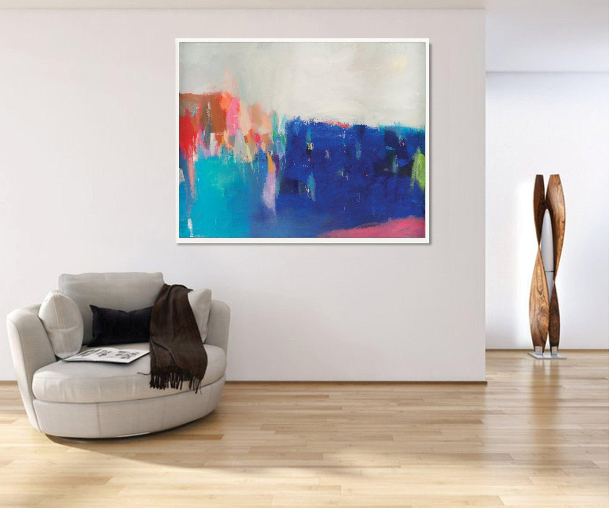Seascape wall art print italy wall art print coastal decor Travel Wall Art Positano print by Camilo Mattis - camilomattis.com