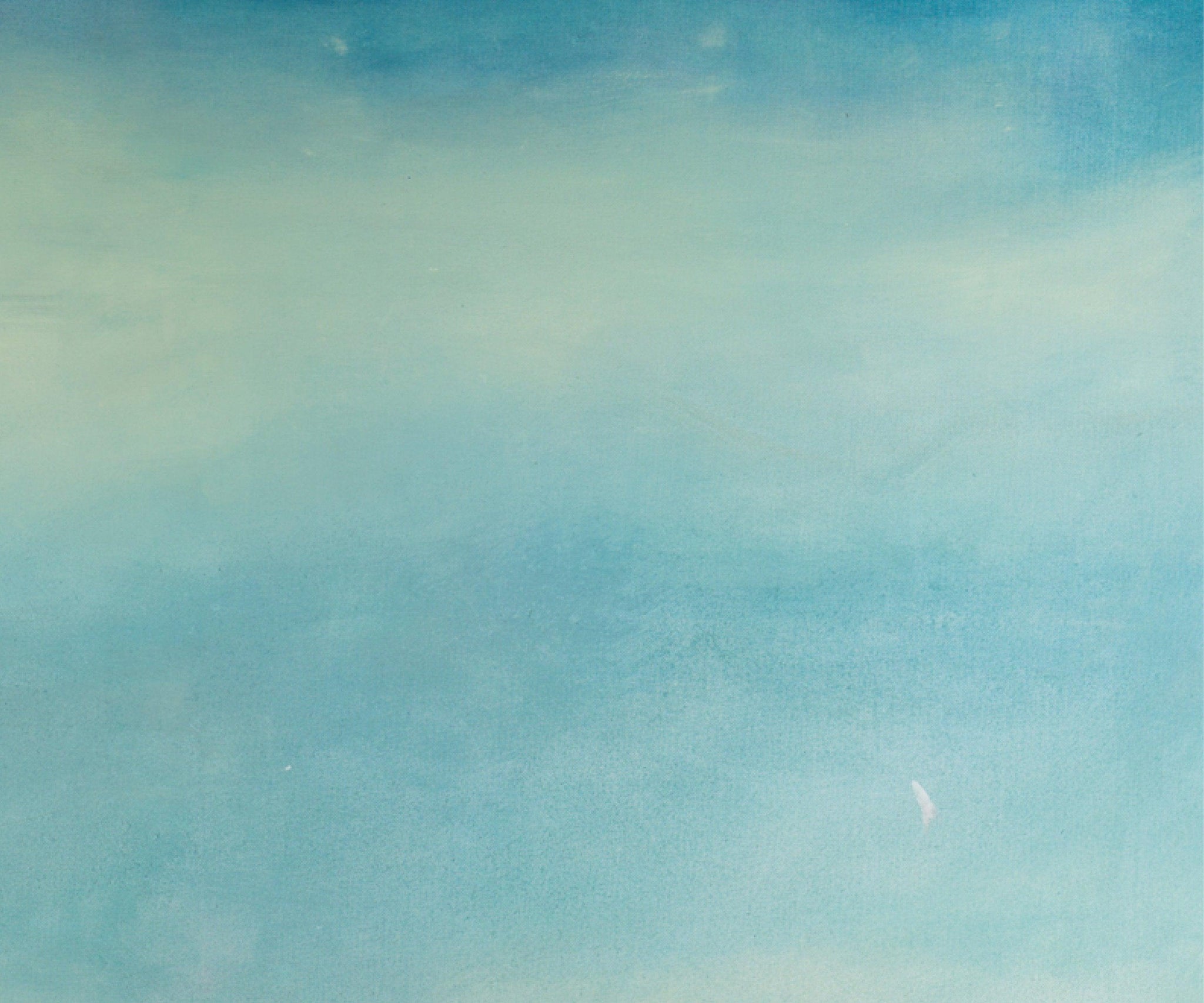 Landscape original painting Light blue ocean cloud painting tale seascape painting on canvas by Camilo Mattis - camilomattis.com
