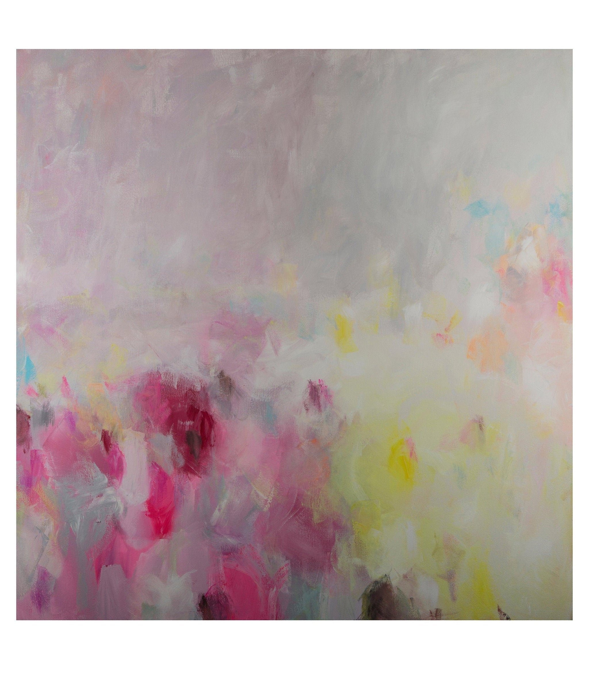 blush pink wall art oversized wall art print, colorful canvas art print extra large wall art print - camilomattis.com