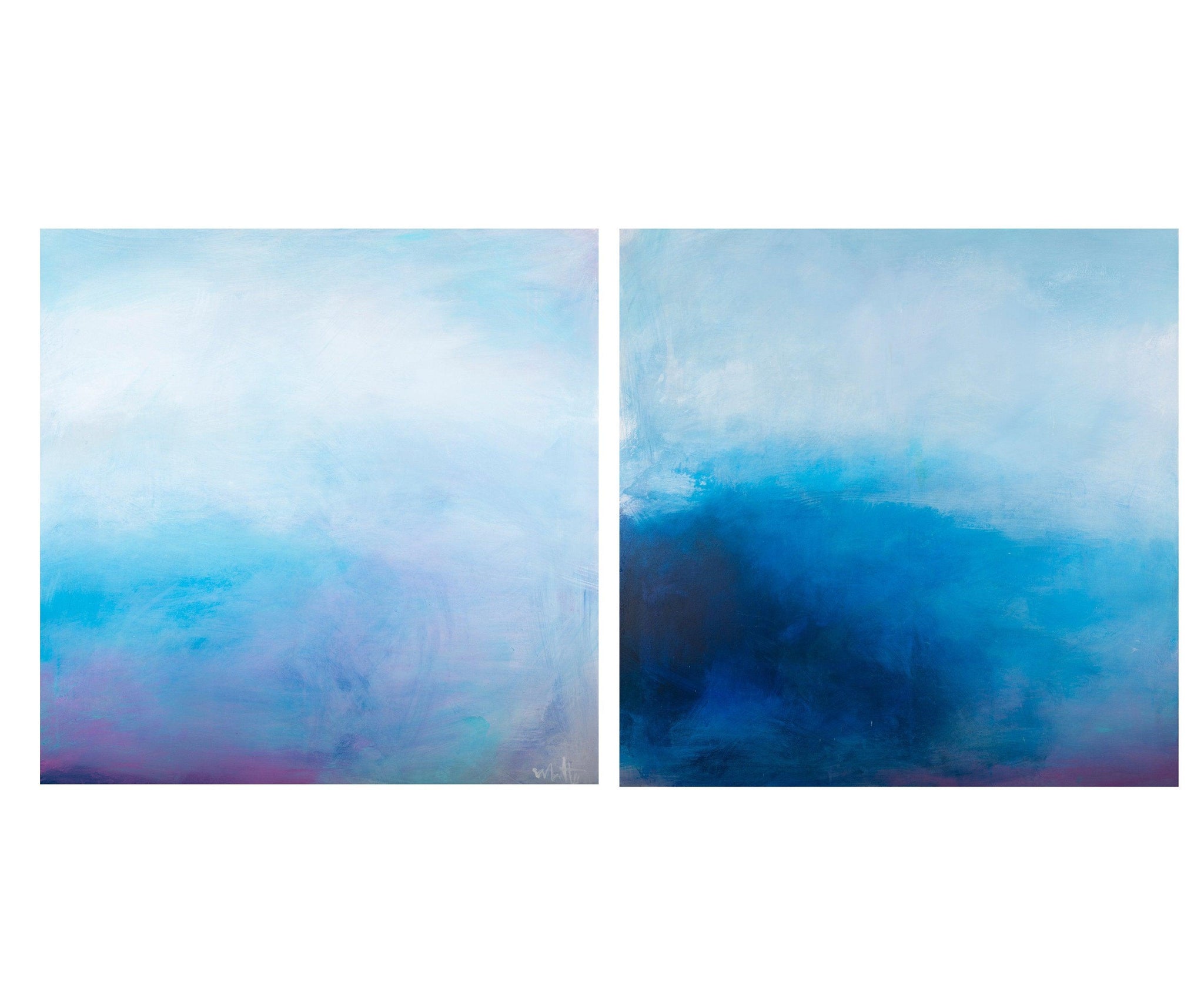 Extra large Abstract Beach Painting on Canvas, Original Art, Ocean Painting, Modern Art, Coastal Wall Art, Living Room Wall Art - camilomattis.com