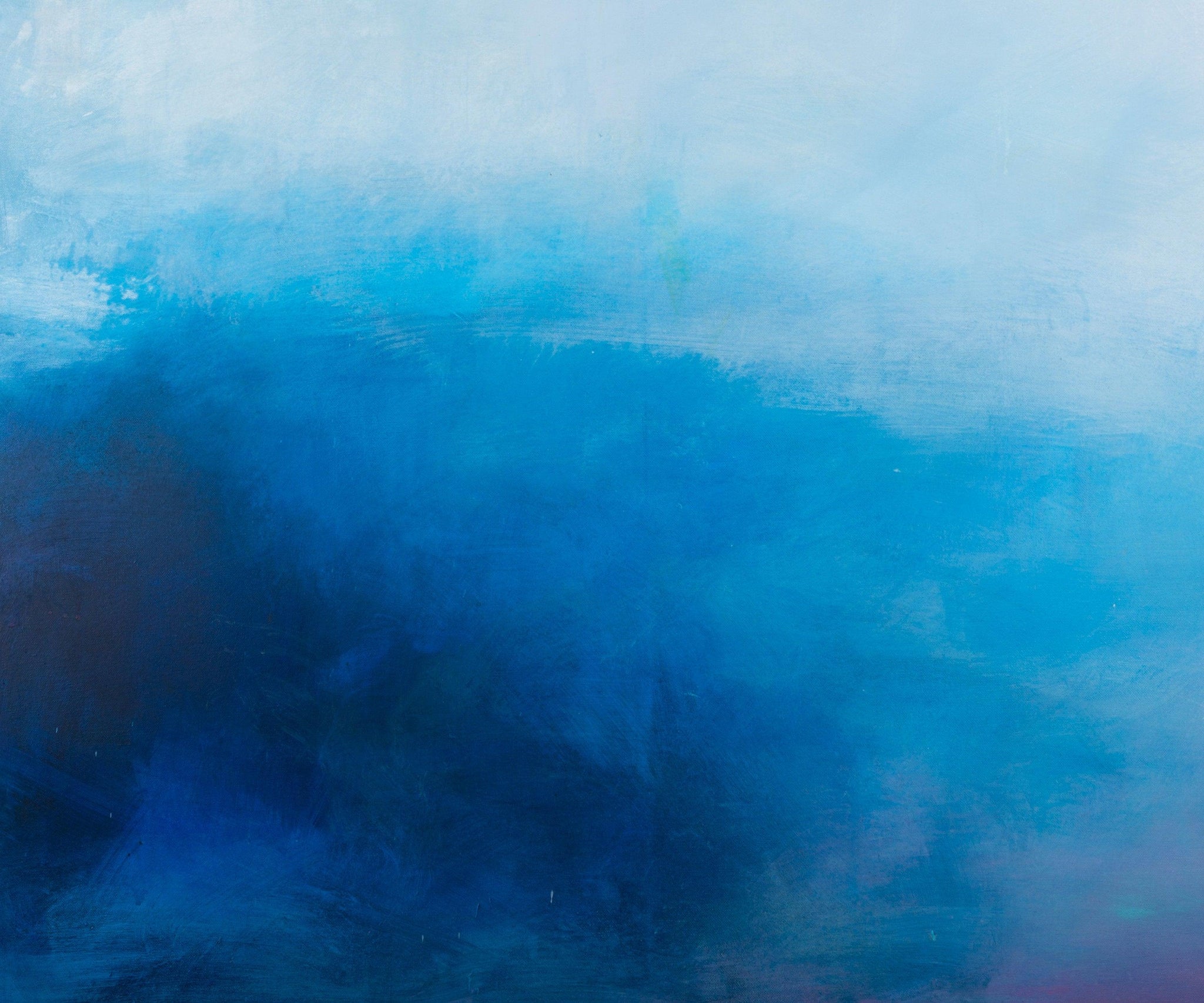 Extra large Abstract Beach Painting on Canvas, Original Art, Ocean Painting, Modern Art, Coastal Wall Art, Living Room Wall Art - camilomattis.com