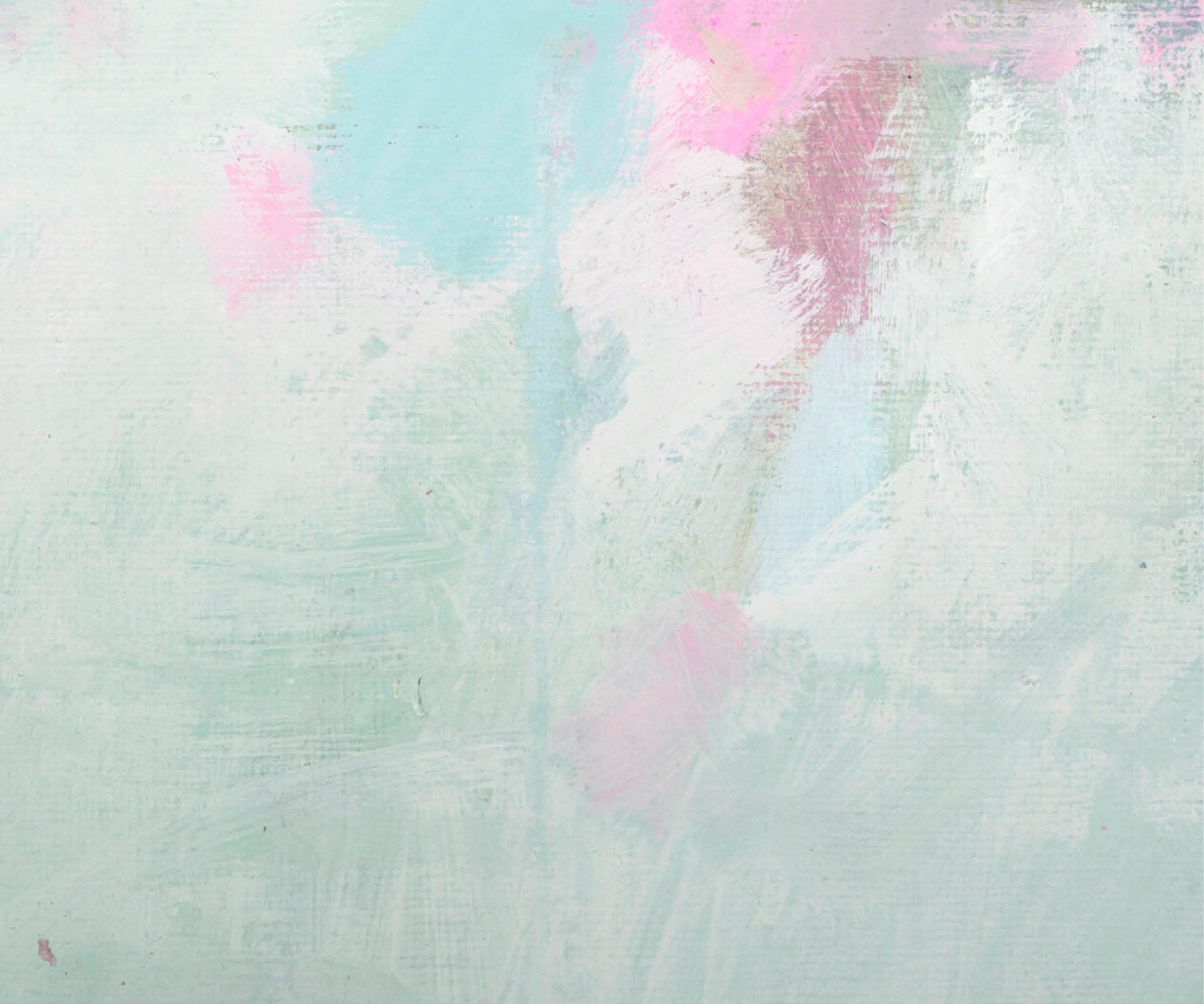 Blush pink wall art, Green tiny original painting, Abstract wall art, small wall art, Pink wall art - camilomattis.com