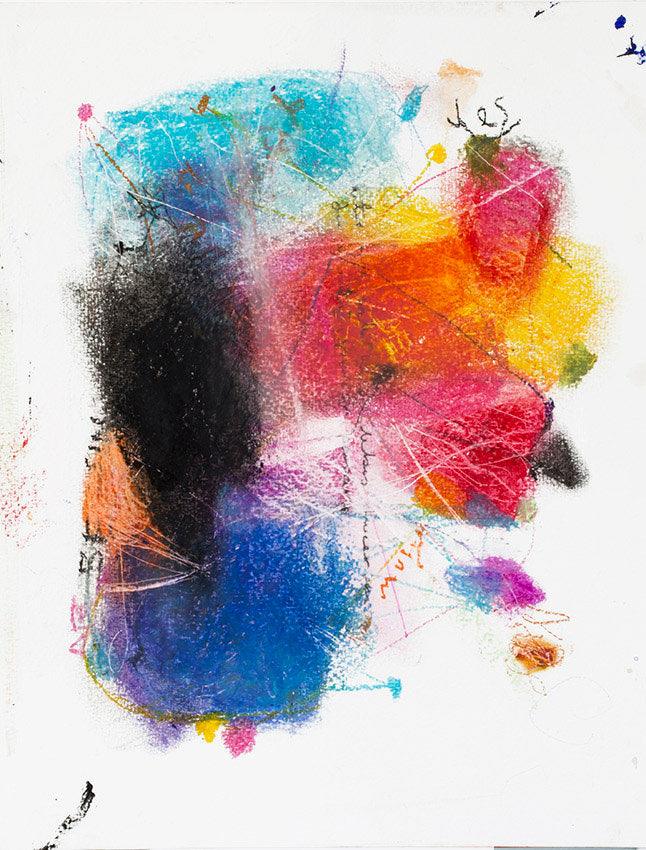 Modern colorful art, original abstract painting, boho wall art, dorm wall art, watercolor abstract art, multicolor artwork, modern painting - camilomattis.com