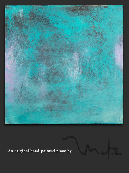 Teal original art,  Living Room Wall Art canvas extra large wall art painting