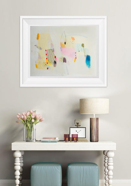 watercolor paint, abstract painting, extra large wall art, minimalist art, canvas print by Camilo Mattis - camilomattis.com