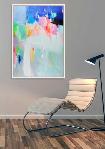 Extra large wall art abstract print, art print, gallery wall prints, bedroom wall art by Camilo Mattis - camilomattis.com