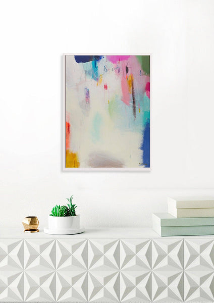 Original abstract art, abstract wall art, Abstract Painting, Colorful Wall art, original art abstract by Camilo Mattis - camilomattis.com