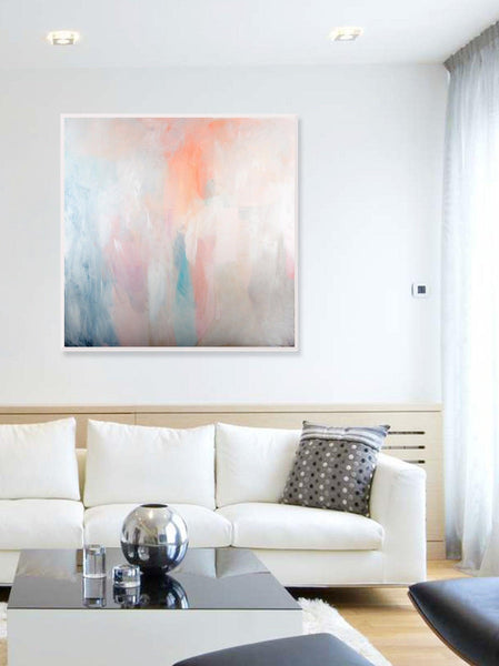 Original art large abstract art wall art canvas painting abstract minimalist painting by Camilo Mattis - camilomattis.com