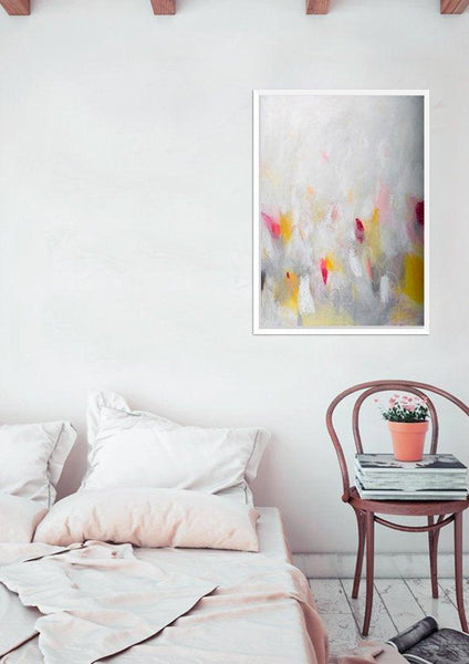 Acrylic Abstract Painting Colorful Wall Art, abstract wall art, geometric abstract art, by CamiloMattis - camilomattis.com