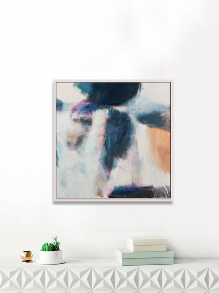 Black and white Canvas art abstract painting, Black minimalist art, Canvas painting, Colorful Abstract Art Acrylic painting by Camilo Mattis - camilomattis.com