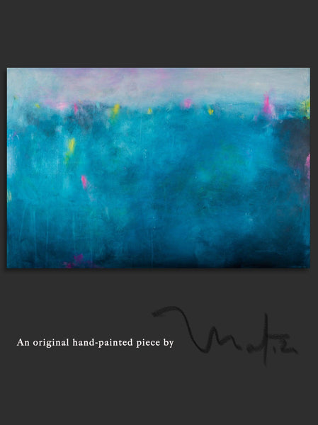 Colorful abstract painting, canvas painting, large wall art, abstract canvas art by Camilo Mattis - camilomattis.com