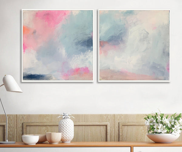 Modern art set, Colorful wall art set, abstract art set, abstract painting original canvas art by Camilo Mattis - camilomattis.com