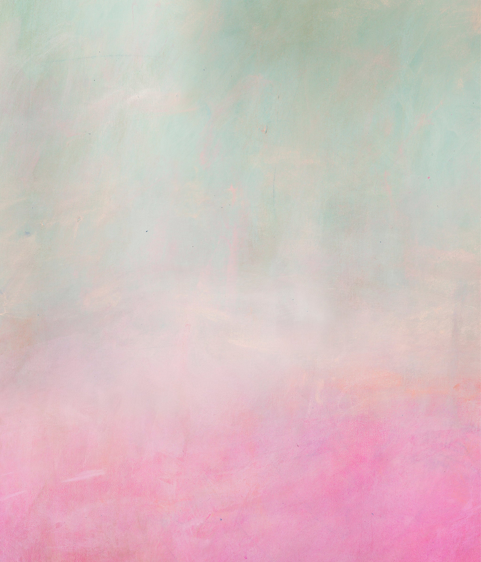 pink and green abstract art print, Extra large pink wall art print, Pink abstract landscape - camilomattis.com